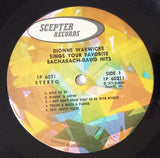 WARWICK, DIONNE - Sings Your Favorite Bacharach-David Hits [1973] USED