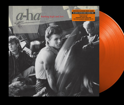 a-ha - Hunting High and Low [2023] ROCKTOBER, Orange Vinyl. NEW
