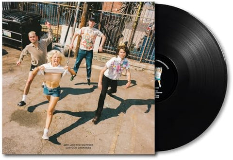 AMYL AND THE SNIFFERS - Cartoon Darkness [2024] Cartoon Black Edition LP. NEW