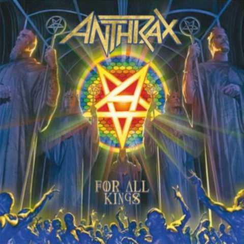 ANTHRAX - For All Kings [2021] 2LP, Clear Vinyl, Blue, Yellow, Splatter. NEW