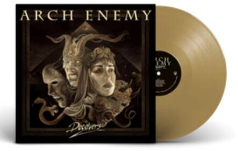 ARCH ENEMY - Deceivers [2023] Indie Exclusive, Ltd Ed, Clear Tan Vinyl. NEW