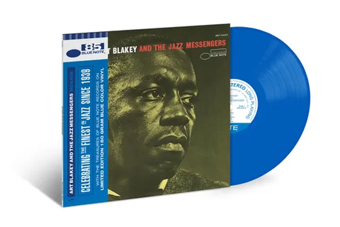 BLAKEY, ART AND THE JAZZ MESSENGERS - Moanin' [2024] Indie Exclusive, Limited Edition, Blue Colored Vinyl. NEW