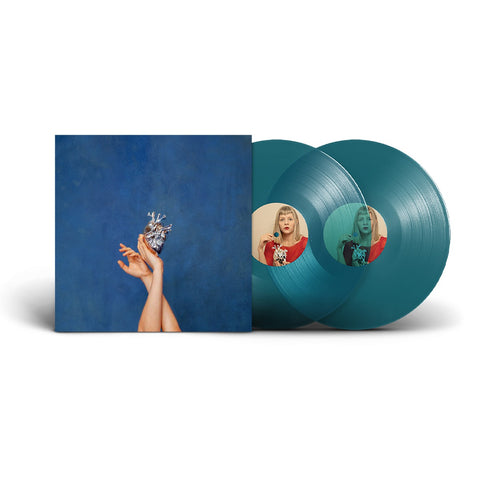 AURORA - What Happened To The Heart? [2024] Indie Exclusive, 2LP, Translucent Sea Blue Colored Vinyl. NEW