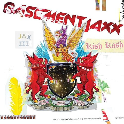 BASEMENT JAXX - Kish Kash [2023] Red/White Colored Vinyl. NEW