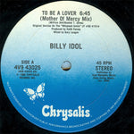 IDOL, BILLY - "To Be A Lover" / "All Summer Songs" [1986] 12" single. USED