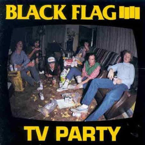 BLACK FLAG - "TV Party" (+2)  [1991]  12" single, repress. NEW