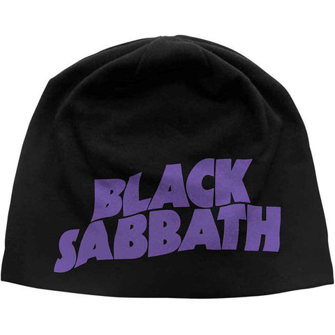 HATS - Black Sabbath Purple Logo JD Print