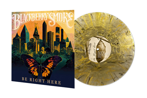 BLACKBERRY SMOKE -  Be Right Here [2024] Indie Exclusive, colored vinyl. NEW
