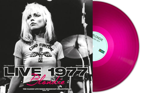 BLONDIE - Live at Old Waldorf 1977 [2023] 180 Gram Violet Colored Vinyl. Import. NEW