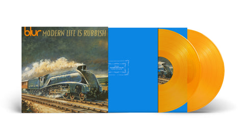 BLUR - Modern Life Is Rubbish (30th Anniversary Edition) [2023] National Album Day, Limited Orange Vinyl. NEW