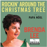 LEE, BRENDA - "Rockin' Around The Christmas Tree" / "Papa Noel" [2024] 7" single, Translucent Emerald Colored Vinyl. NEW