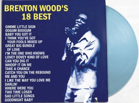 WOOD, BRENTON - 18 Best [2024] RSD Essential, Indie Exclusive, Baby Blue Colored Vinyl. NEW