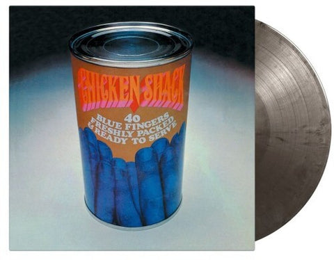 CHICKEN SHACK - 40 Blue Fingers Freshly Packed & Ready To Serve [2024] Limited Edition, 180 Gram Vinyl, Silver/ Black Colored Vinyl, Import. NEW