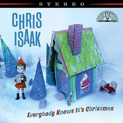 ISAAK, CHRIS - Everybody Knows It's Christmas (Deluxe) [2023] Spring Green/Bone White Swirl LP. NEW