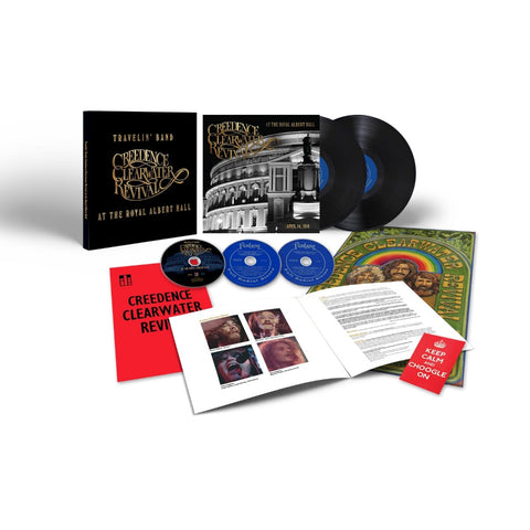 CREEDENCE CLEARWATER REVIVAL - Creedence Clearwater Revival At The Royal Albert Hall [2023] Ltd Ed w CD, Blu-ray. 2 LP Box Set. NEW