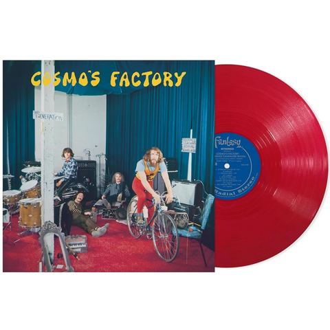 CREEDENCE CLEARWATER REVIVAL - Cosmo's Factory (Remastered 2025) [2025] Apple Red Colored Vinyl. NEW