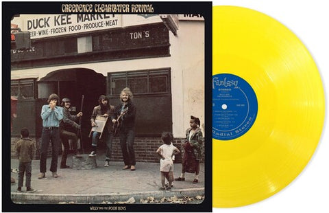 CREEDENCE CLEARWATER REVIVAL - Willy And The Poor Boys (Remastered 2025) [2025] Canary Yellow Colored Vinyl. NEW