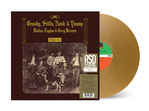 CROSBY STILLS NASH & YOUNG - Deja Vu (RSD Essential Edition) [2022] Gold Nugget Vinyl. NEW