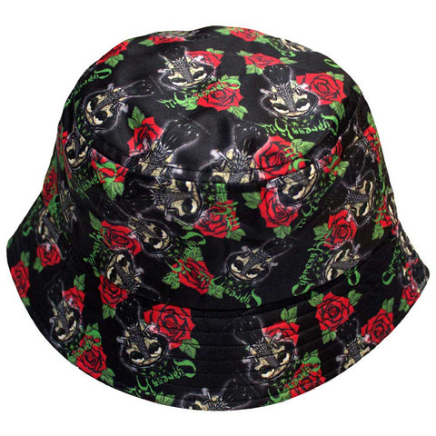 HATS - Cypress Hill Skulls & Roses Pattern