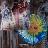 DEATH - Human [2024] White, Blue, Gold, Splatter Colored Vinyl. NEW