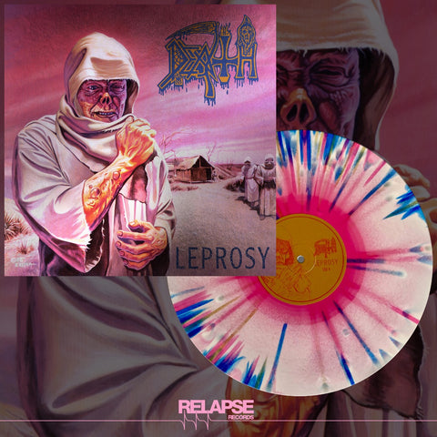 DEATH - Leprosy [2024] Pink, White, Blue, Colored Vinyl. NEW