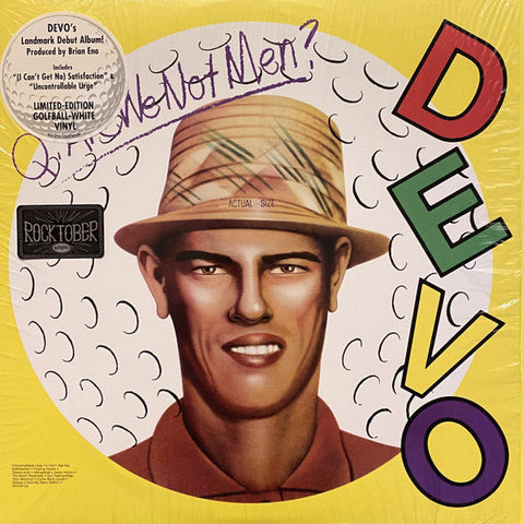 DEVO - Q. Are We Not Men? A: We Are Devo! [2020]  Roctober. 140g colored vinyl. NEW