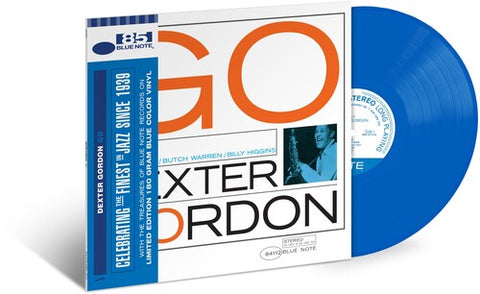 GORDON, DEXTER - Go! [2024] Indie Exclusive, Limited Edition, Blue Colored Vinyl. NEW