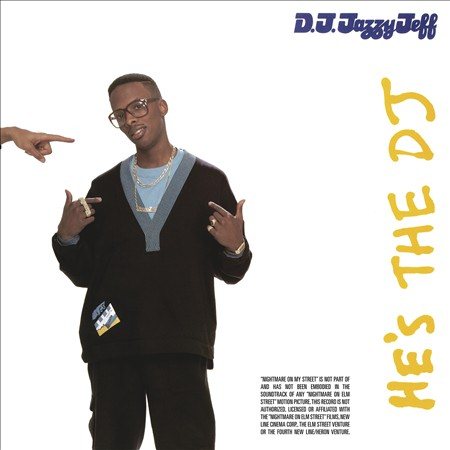 DJ JAZZY JEFF & THE FRESH PRINCE - He's The Dj, I'm The Rapper [2017] 2LP, 150 Gram Vinyl, Download Insert. NEW