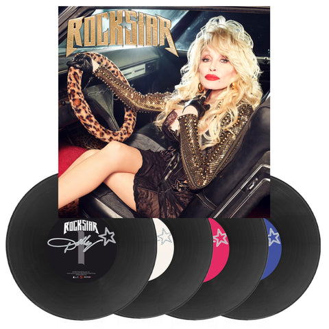 PARTON, DOLLY - Rockstar [2023] 4LP, black vinyl. NEW