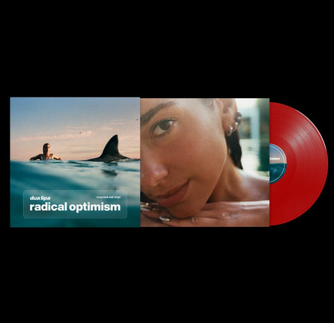 LIPA, DUA - Radical Optimism [2024] Indie Exclusive, Red Colored Vinyl. NEW