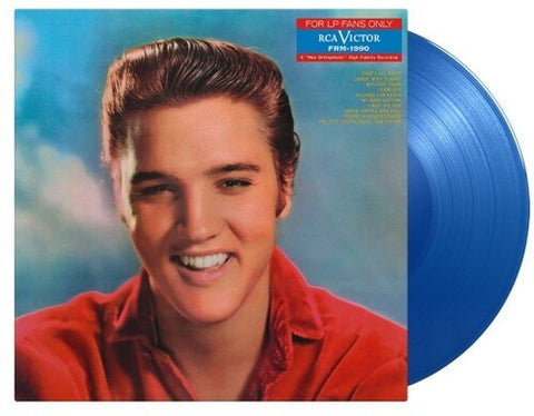 PRESLEY, ELVIS - For LP Fans Only [2024] Limited Edition, 180 Gram Vinyl, Blue Colored Vinyl. Import. NEW