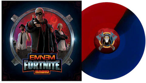 EMINEM - Fortnite Radio [2024] Limited Edition, Blue & Red Colored Vinyl. Import. NEW