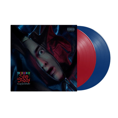 EMINEM - The Death of Slim Shady (Coup de Grâce) [Explicit Content] [2024] 2LPs, Red & Blue Colored Vinyl. NEW