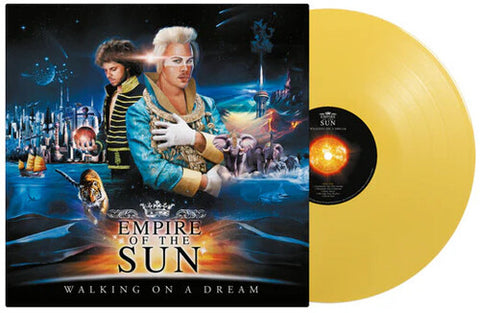 EMPIRE OF THE SUN - Walking On A Dream [2024] Limited Edition,  Mustard Yellow Colored Vinyl. NEW