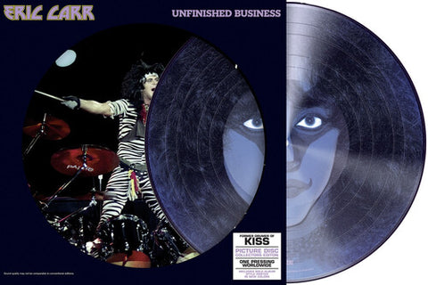 CARR, ERIC -Unfinished Business [2024] Picture Disc Vinyl, Poster, Remastered, Reissue. NEW