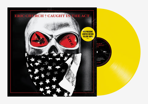 CHURCH, ERIC - Caught In The Act: Live [2023] Yellow 2LP. NEW