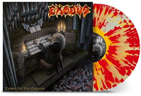 EXODUS - Tempo of the Damned: 20th Anniversary [2024] Limited Edition, 2LP, Natural Yellow & Red Splatter. NEW