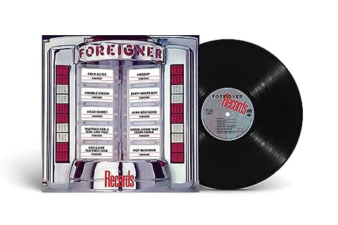 FOREIGNER - Records [2023] black vinyl. NEW