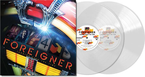 FOREIGNER - Turning Back The Time [2024] 2LP, Indie Exclusive, Ultra Clear Colored Vinyl. NEW