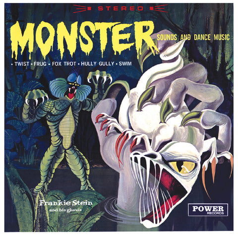 FRANKIE STEIN AND HIS GHOULS - Monster Sounds and Dance Music [2024] Coke Clear with Yellow Serpentine Swirl Vinyl. NEW