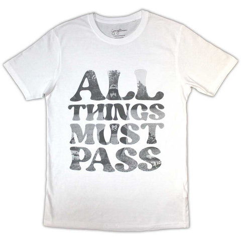 T-SHIRTS - George Harrison - All Things Must Pass Text Infill