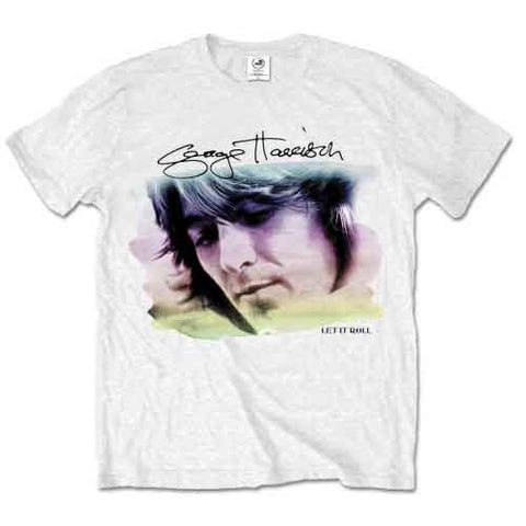 T-SHIRTS - George Harrison Water Colour Portrait