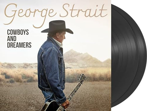 STRAIT, GEORGE - Cowboys and Dreamers [2024] black vinyl. NEW