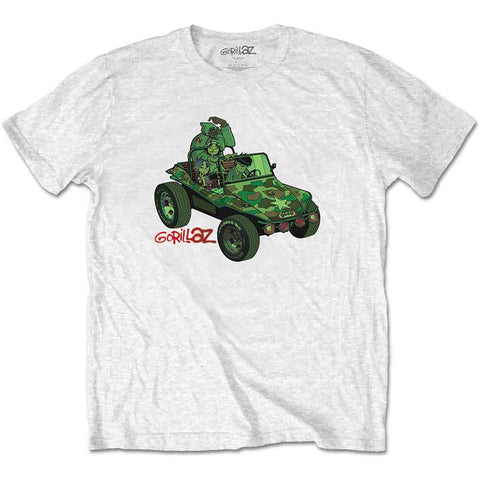 T-SHIRTS - Gorillaz Green Jeep