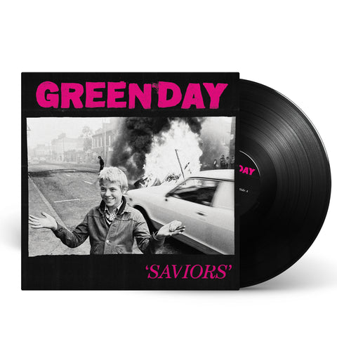 GREEN DAY - Saviors [2024] black vinyl w poster. NEW