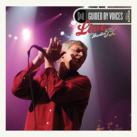 GUIDED BY VOICES - Live From Austin, TX [2023] Red Splatter Vinyl. NEW