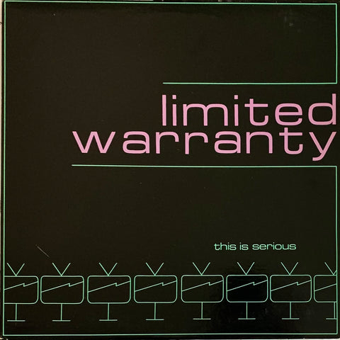 LIMITED WARRANTY - "This Is Serious" / "Never Enough" [1985] Minneapolis band. 12" single. USED