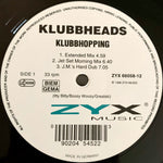 KLUBBHEADS - "Klubbhopping" [1996] 6 mixes, 12" single. USED