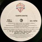 WHITE, KARYN - "The Way I Feel About You" [1991] 12"single, 5 mixes. USED