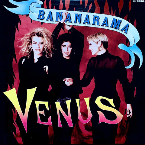 BANANARAMA "Venus" (extended + dub versions) / "White Train" [1986] 12" single. USED